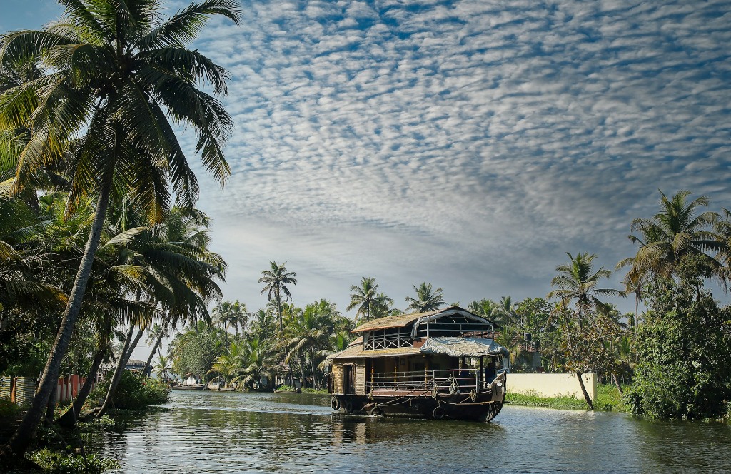 Kerala Houseboat View